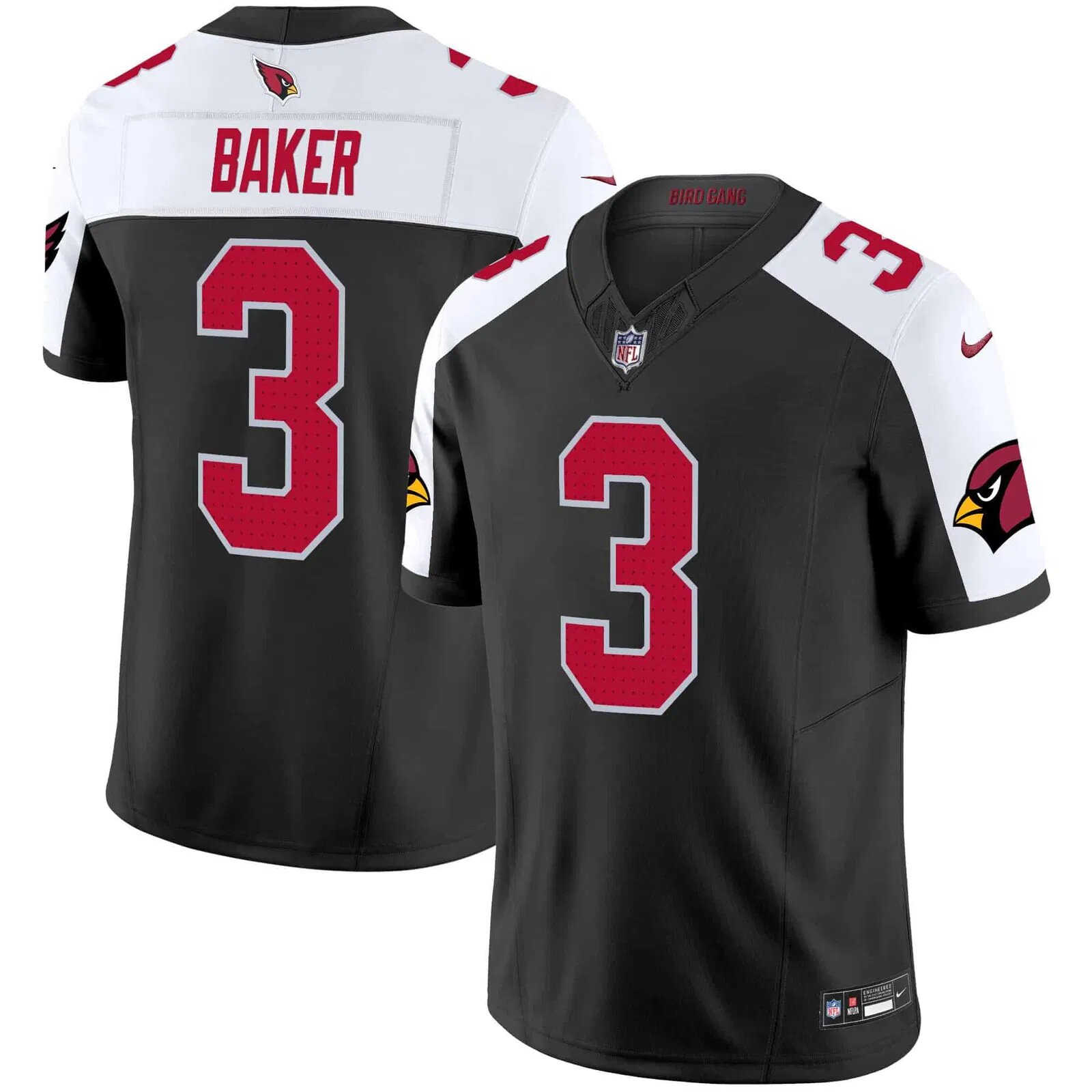 Men Arizona Cardinals #3 Baker Black Nike 2024 Vapor Limited NFL Jersey->indianapolis colts->NFL Jersey